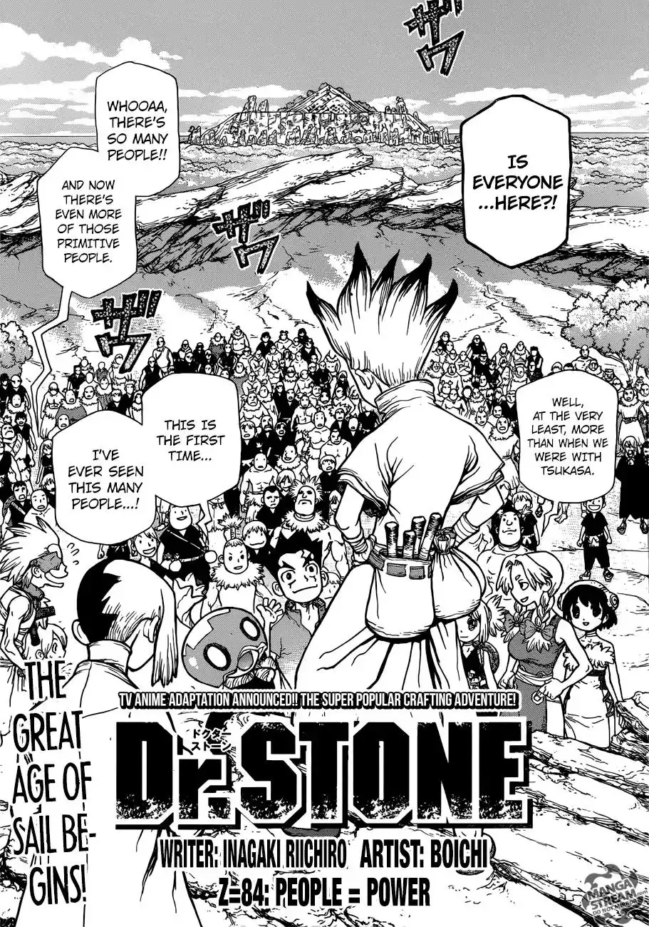 Dr. Stone Chapter 84 1